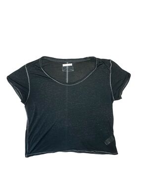 We The Free Black/grey Short Sleeve Tee
